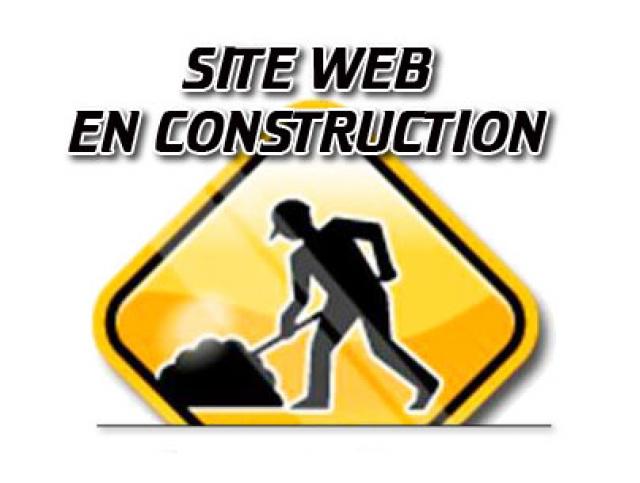 site web en construction